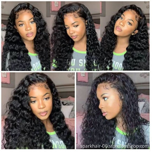 10A Indian Peruvian Brazilian Cuticle Aligned Hair 4 Bundles Raw Virgin Human Hair Vendors Water Wave Hair Extensions